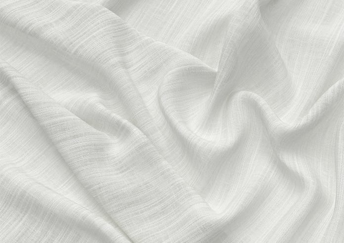 Novara Voile, Chiffon White - Motorised Roman Blind - Image 4